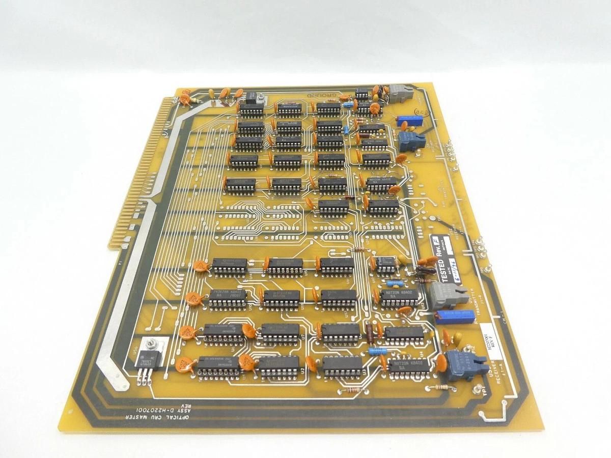 Varian Semiconductor VSEA H2207001 Optical CRU Master PCB Rev. F New Surplus