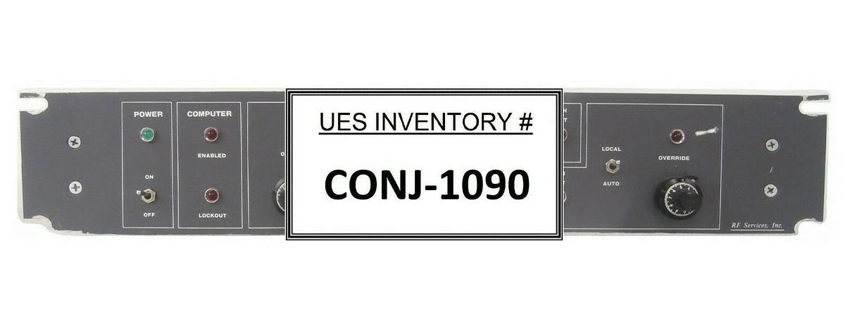 Used RF Services 9400-0001-00 Matching Network Controller Novellus 27-00040-00 Spare