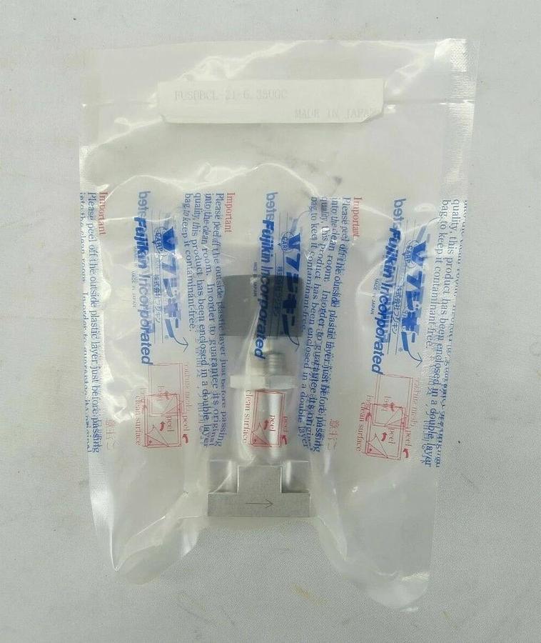 Fujikin FUSDBCL-21-6.35UGC Diaphragm Soft-Seal Valve Reseller Lot of 2 New