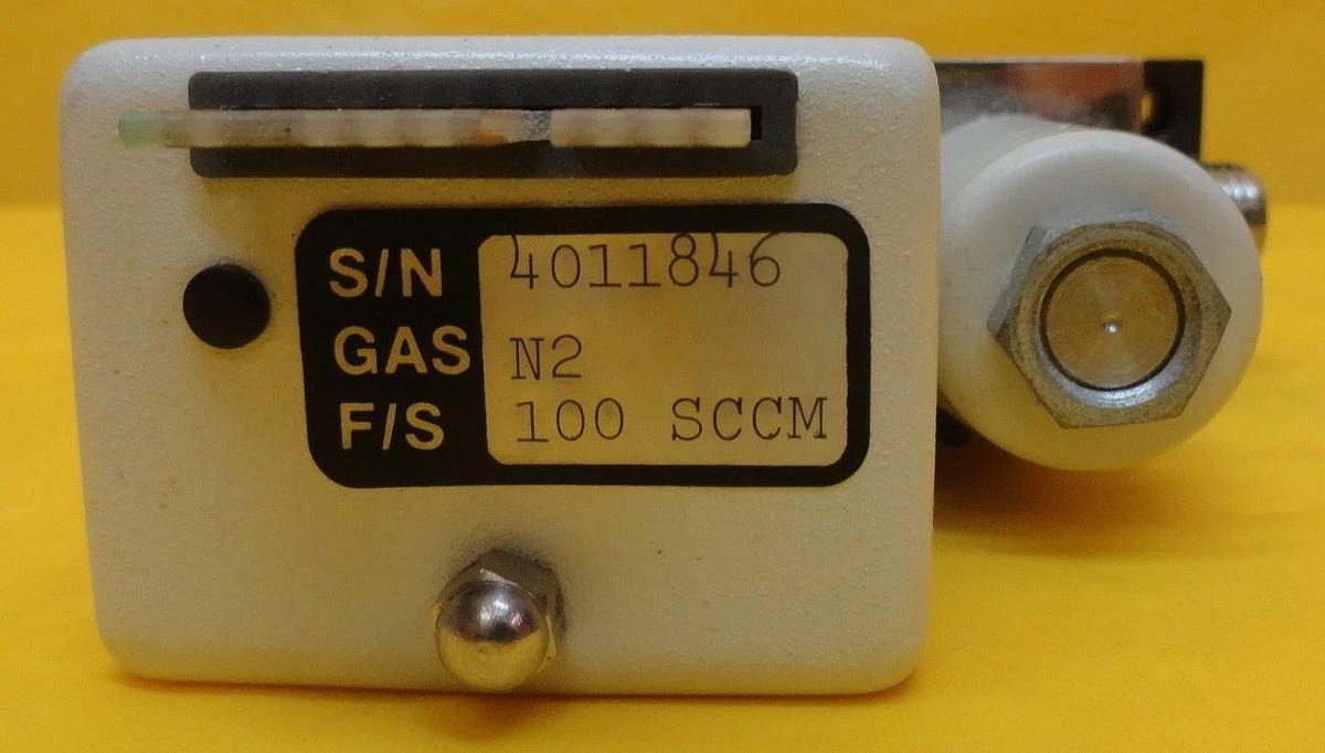 Used Precision Flow 401 Mass Flow Controller MFC 100 SCCM N2 Used Working