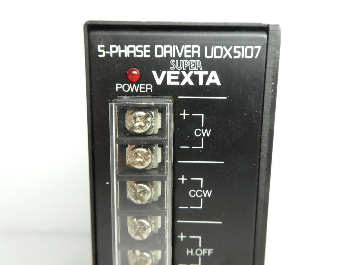 Used Oriental Motor UDX5107 5-Phase Driver Super VEXTA Working Surplus