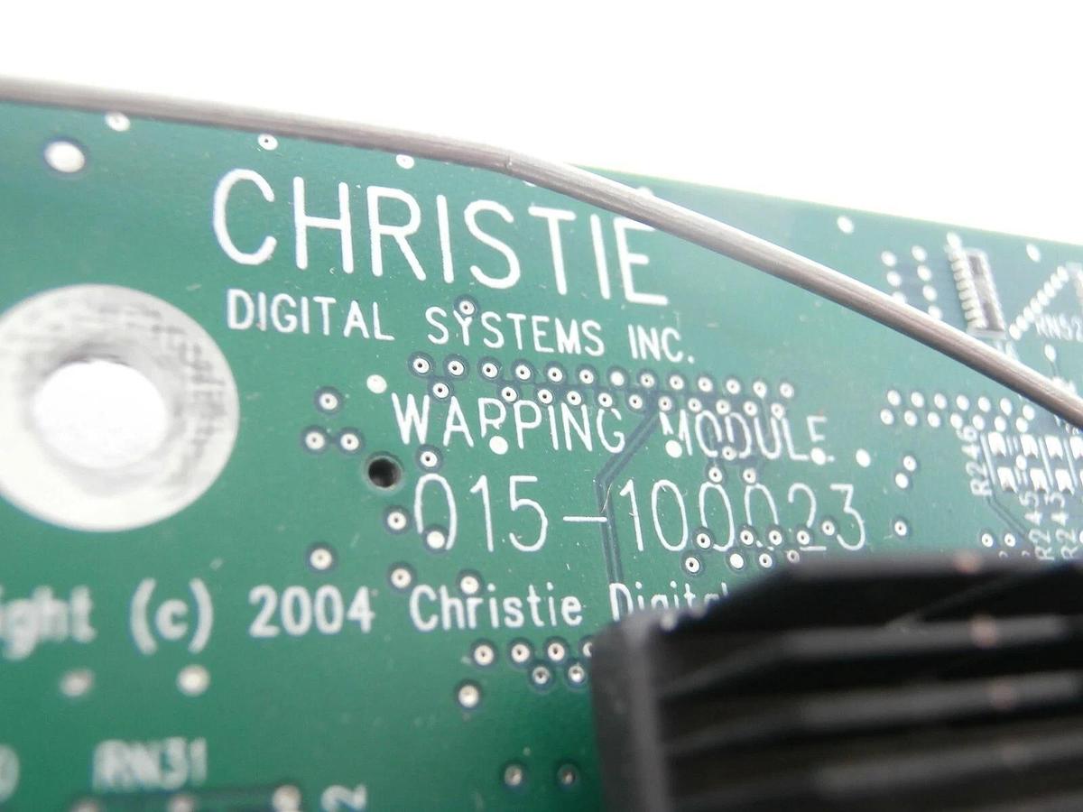 Used Christie Digital Systems 015-100023 Warping Module PCB MATRIX S+2K Working Spare