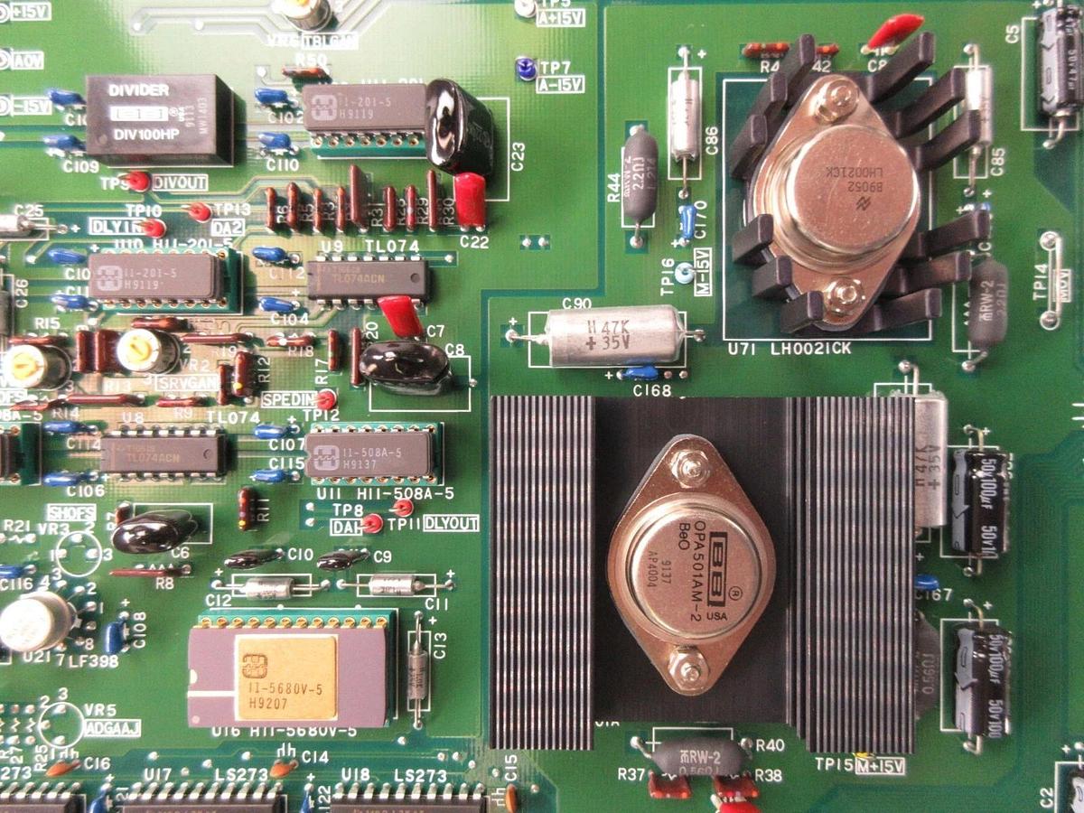 Used Nikon 4S020-104-1 Analog/Digital Converter PCB Card WLEXPCTL NSR System Used