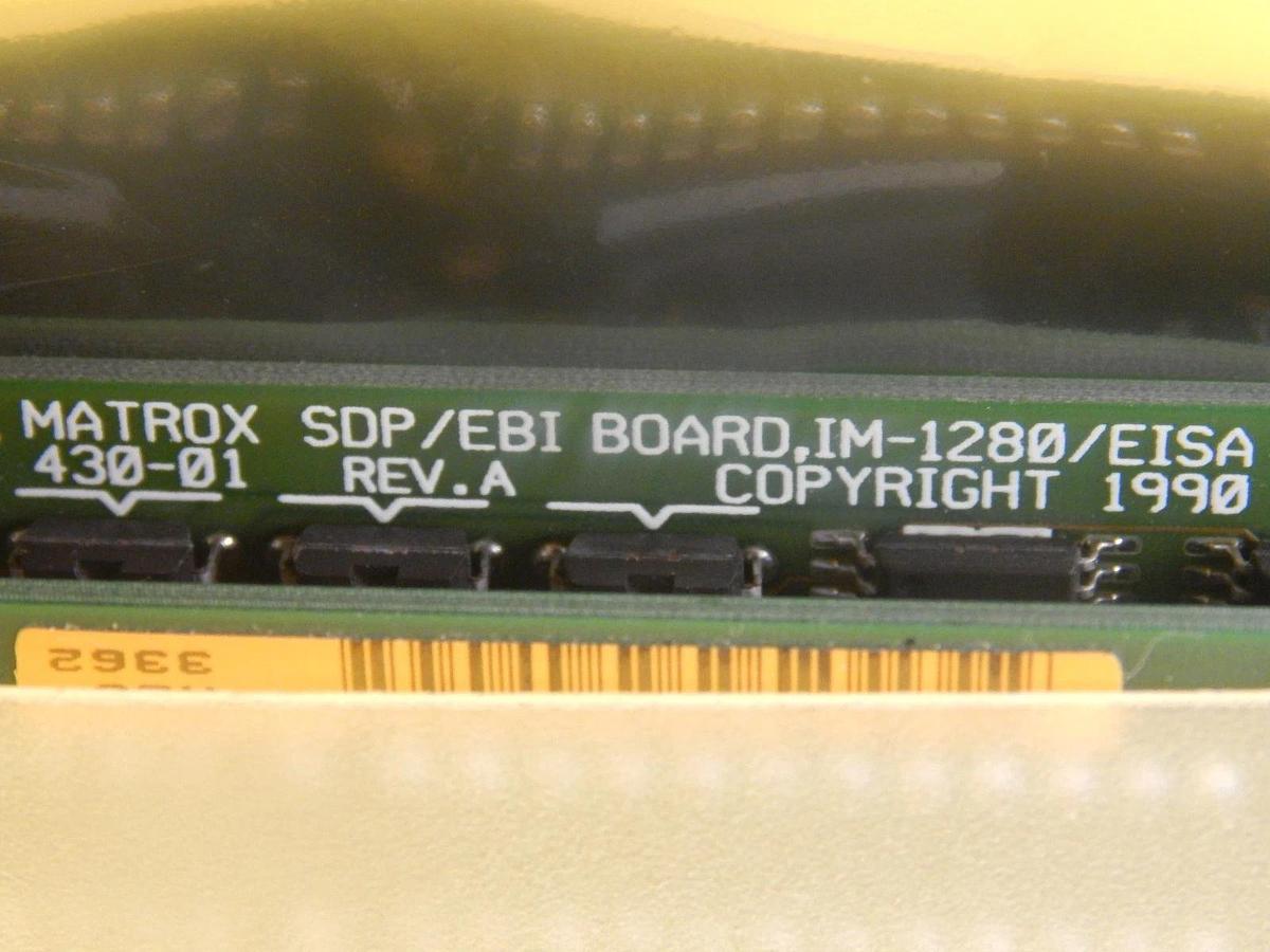 Used Matrox IM-1280/E/1/4/F Video Board Image Series PCB KLA-Tencor 2552X Used