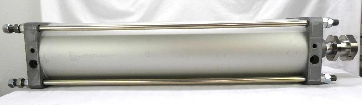 Used SMC CDS2b160TN-650-DUX00228 Tie Rod Pneumatic Air Cylinder Cs2 Working Surplus