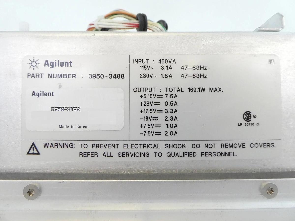 Used Agilent Technologies 0950-3488 Power Supply Module AB Sciex Working Surplus