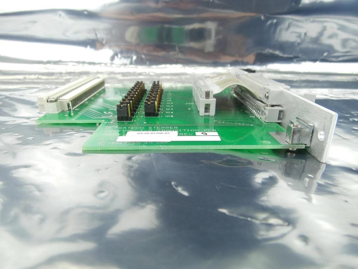 Used Ultratech Stepper 03-20-01705 General Transition PCB Card GEN I/O Rev. G Used