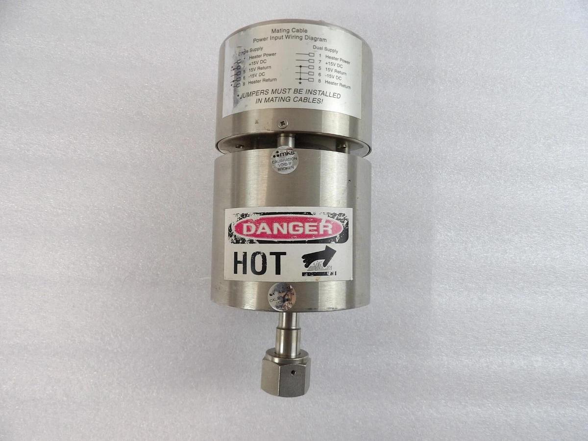 Used MKS Instruments 631A01TBEH Baratron Pressure Transducer Type 631 Working Spare