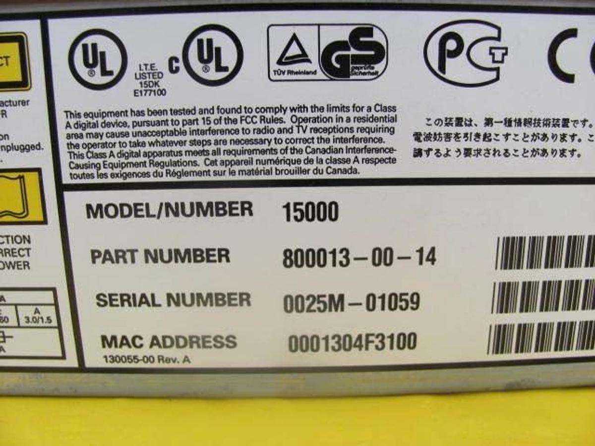 Used Extreme Networks 800013-00-14 Summit48 15000 Summit24 13011 Lot of 13 Working