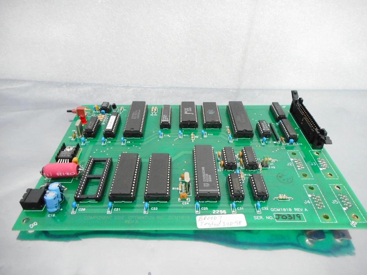 Used Optimation GCM1010 Rev. A VMB CPU Board PCB Missing Component As-Is