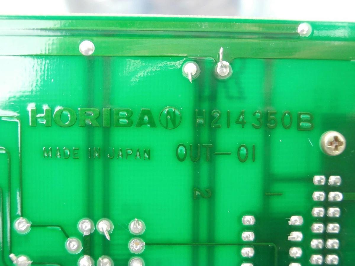 Used Horiba H214350B Signal Output Board PCB Card OUT-01 PD-201A Used Working