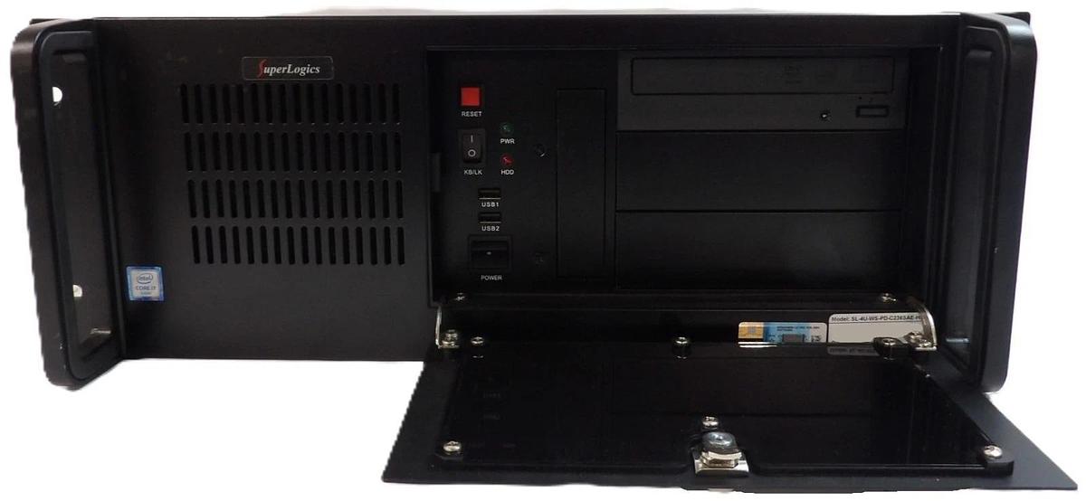 Used SuperLogics SL-4U-WS-PD-C236SAE-HA Rack Mount Server PC Working