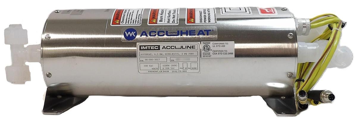 Used Imtec 98-000-3017 Accuheat Chemical Heater AMAT 0190-83725 Working