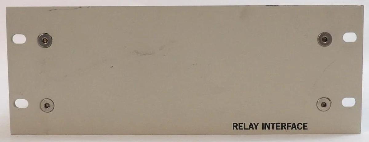 Used Varian Semiconductor Equipment E11288510 Relay Interface Module Working