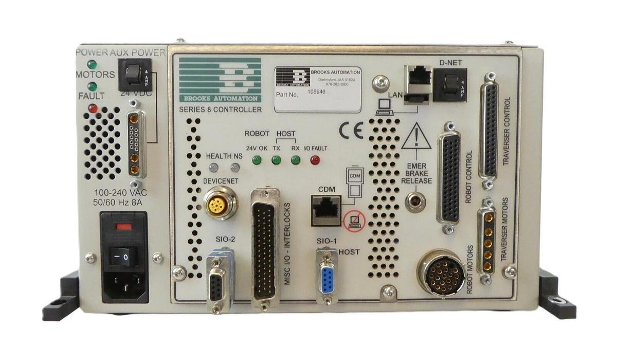 Used Brooks Automation 105946 Series 8 Robot Controller ADE AWIS 3220 Working Surplus