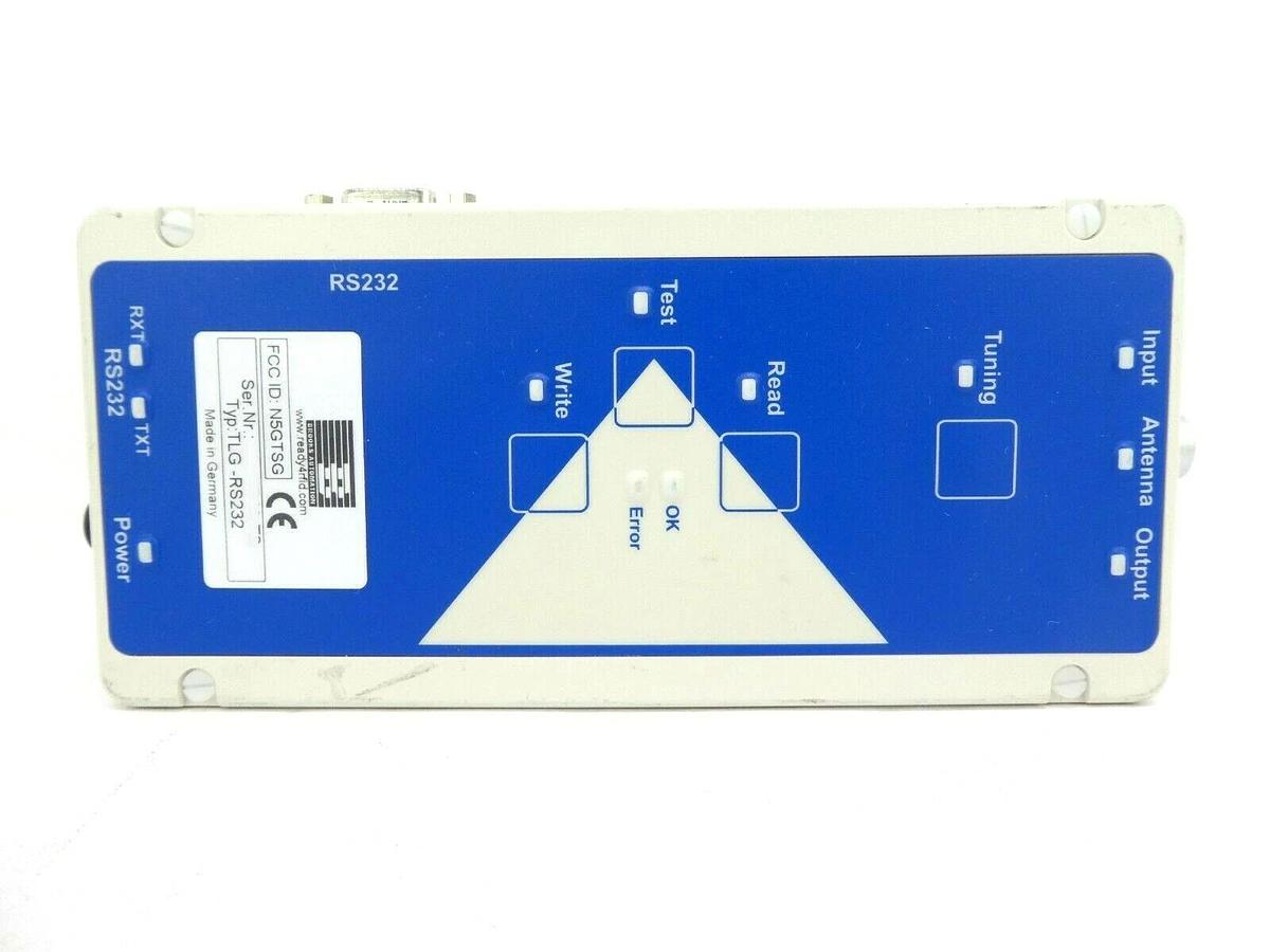 Used Brooks Automation TLG-I2-AMAT-R1 Transponder Reader ASC-I1 TLG-RS232 Working