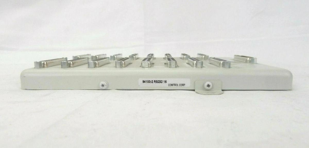 Used Comtrol 94100-2 16-Port RS-232 Interface Module RocketPort Working Spare