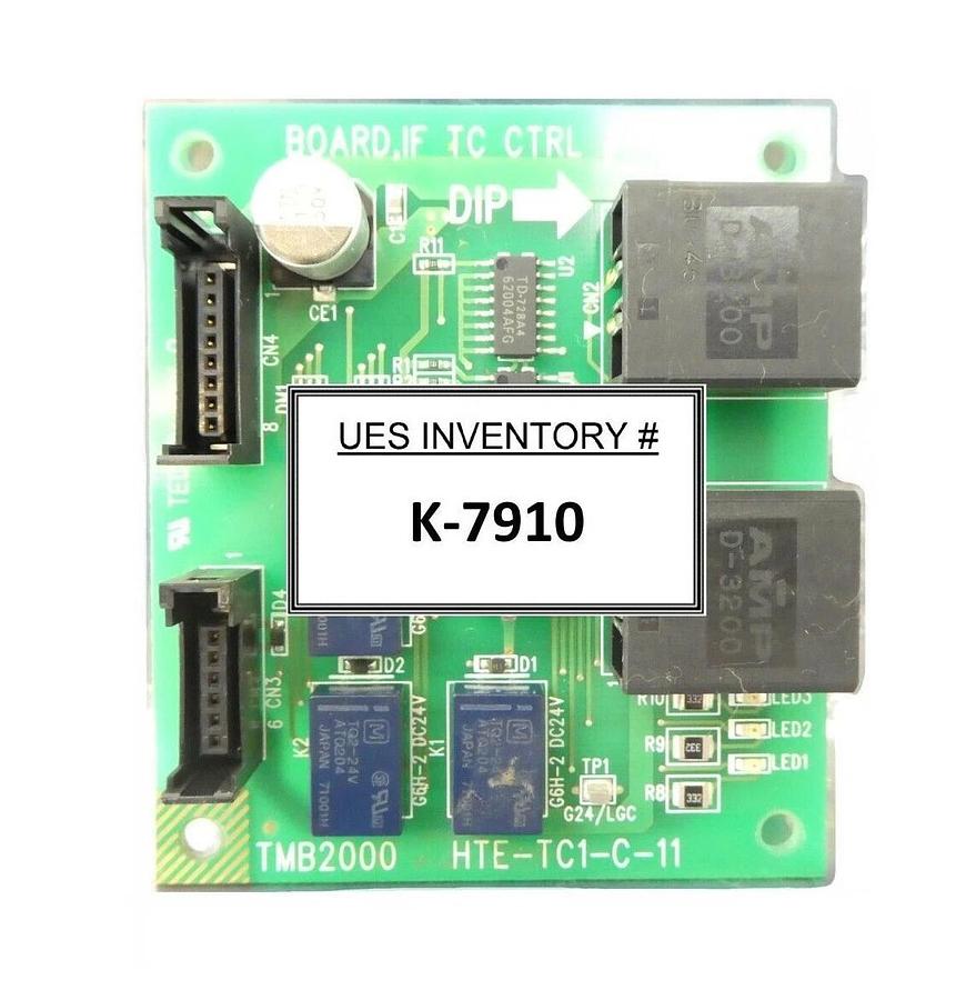 Used TEL Tokyo Electron HTE-TC1-C-11 TC Control Interface Board PCB TMB2000 Working