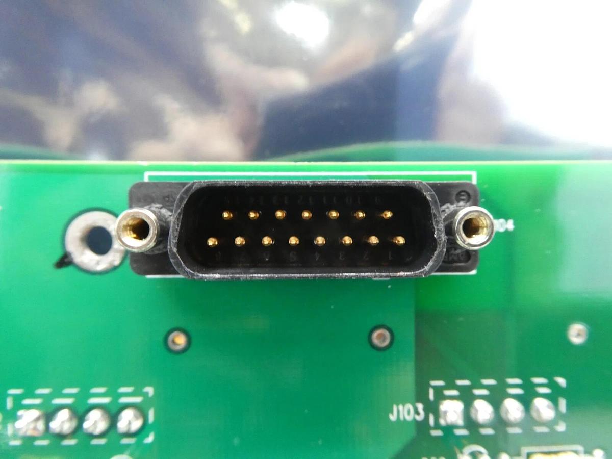 Used ETO Ehrhorn Technological ABX-X349 Analog I/O PCB AMAT Centura ETO Rack
