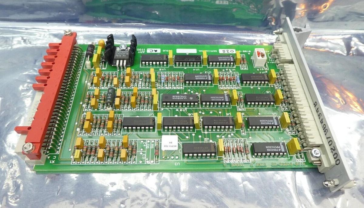 Used AMAT Applied Materials 0100-94035 Orienter Interlock PCB Card Working Surplus