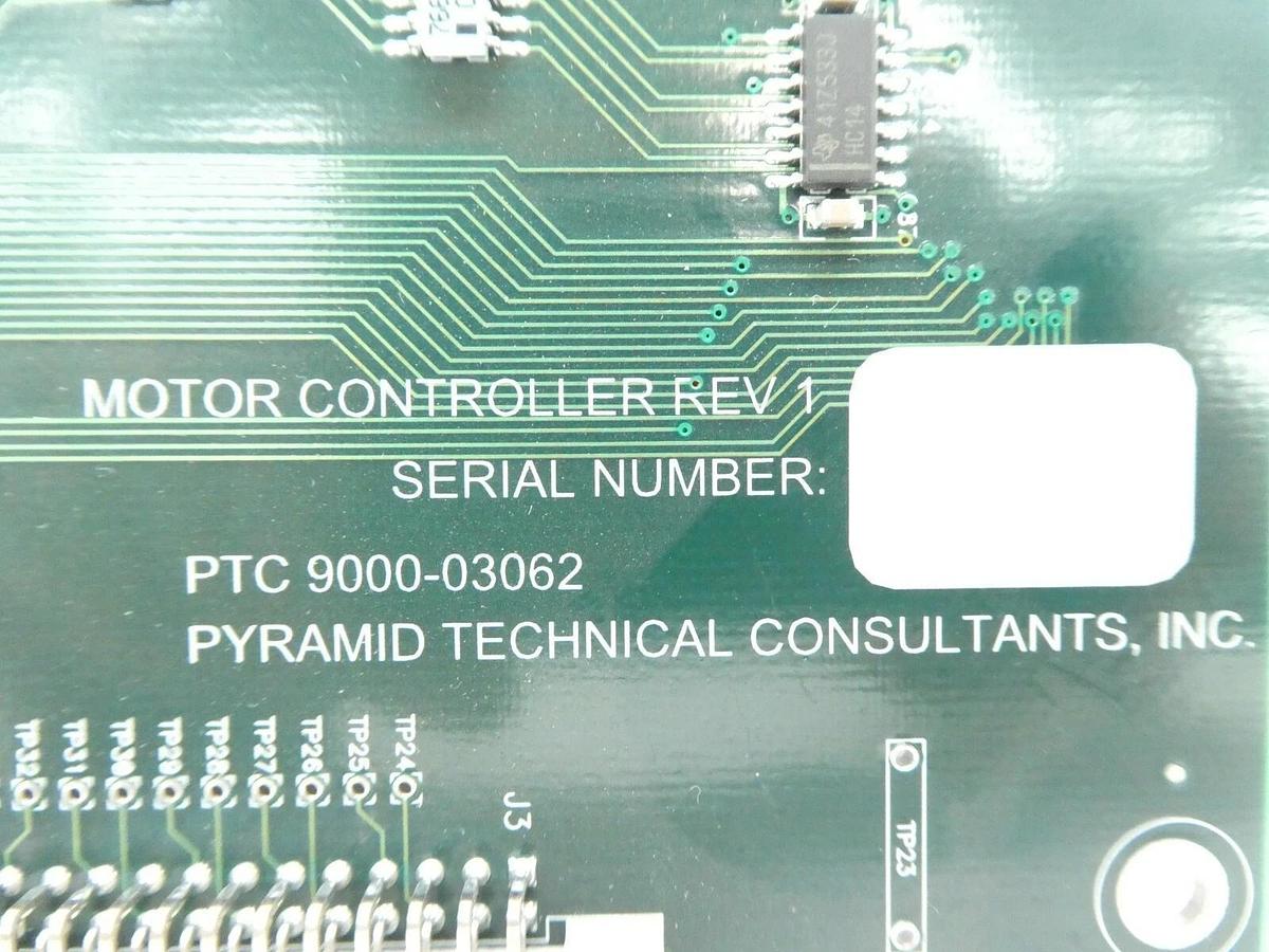 Used Pyramid Technical Consultants 9000-03062 Motor Control Board PCB AMAT Quantum X