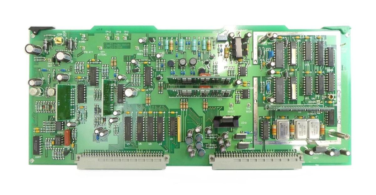 Used HP Agilent 04284-66505 LCR Meter Interface PCB Assembly Working Surplus