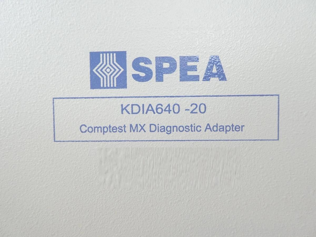 Used SPEA KDIA640-20 Comptest MX Diagnostic Adapter PCB KDIA322 320MX Working Surplus