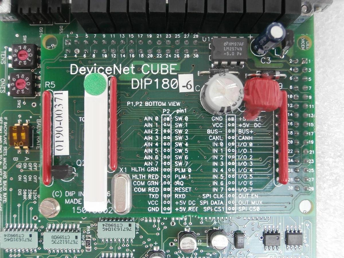Used AMAT Applied Materials 0190-00371 DeviceNet Digital I/O PCB Card No Pull Tab