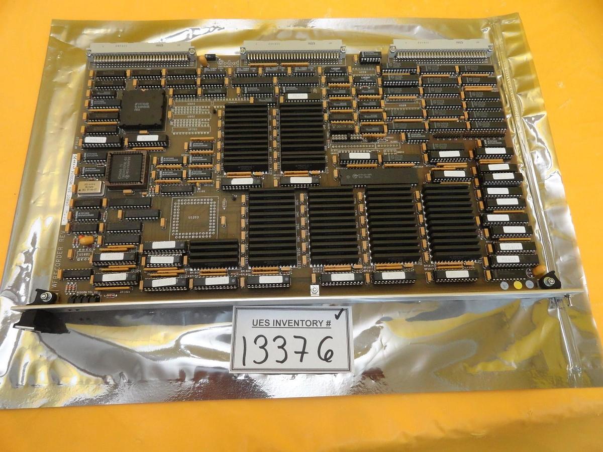 Used Orbot WF29132 WFRECORDER 4000074 PCB Card AMAT WF 736 DUO Broken Pull Tab Used