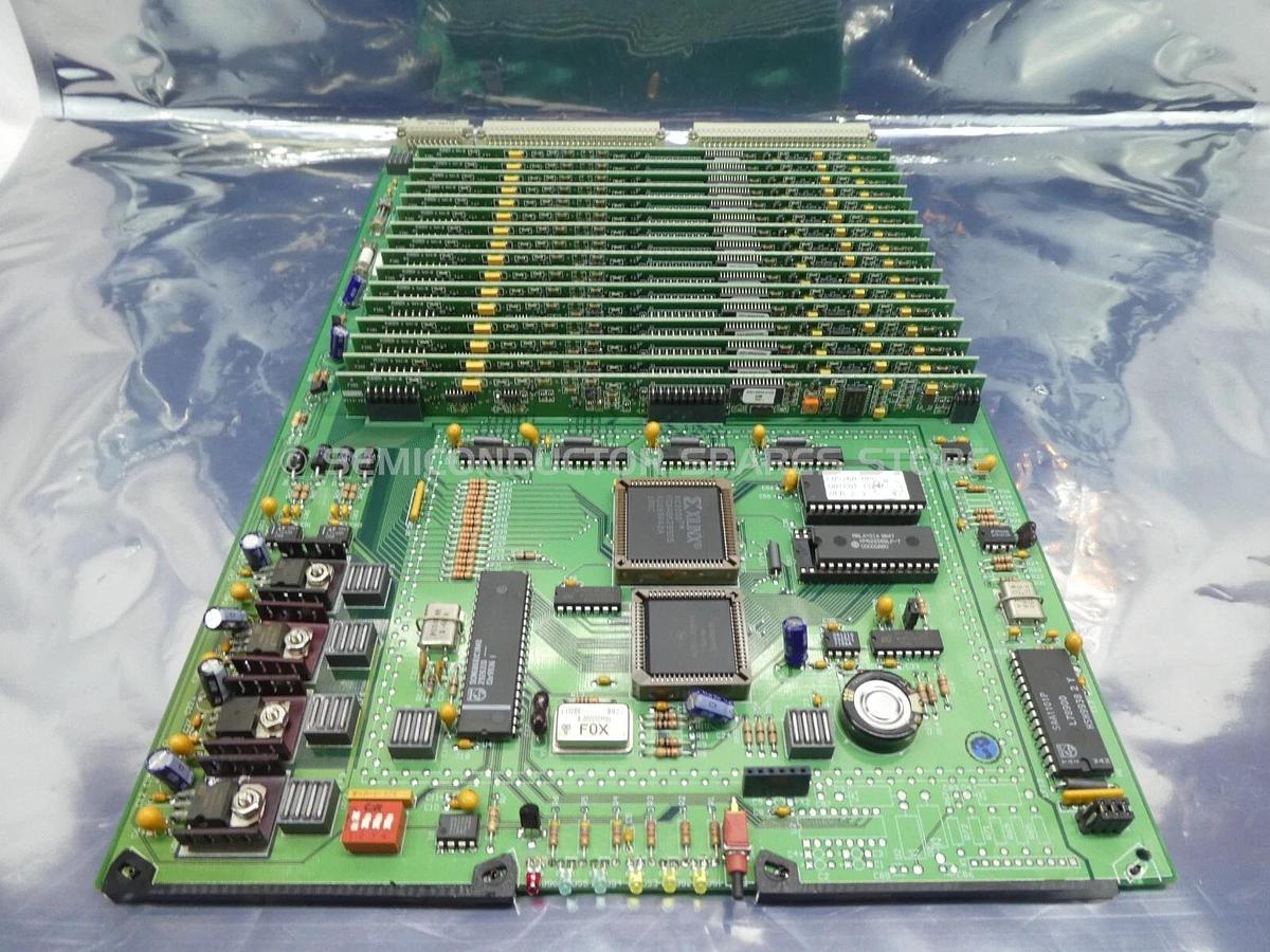 Used Pelco PCB9750011 Output Motherboard PCB Plotech 0113-4634 Working Surplus