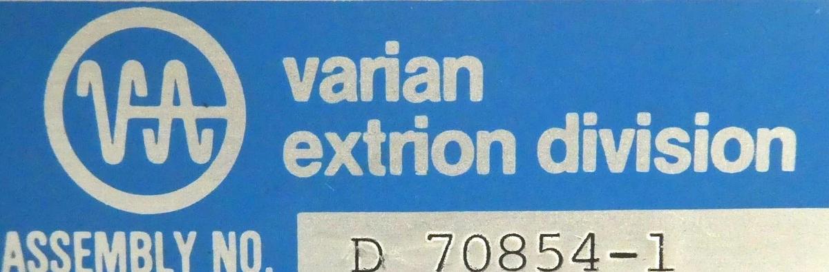 Used Varian Ion Implant Systems D70854-1 End Station Vacuum System Module Working