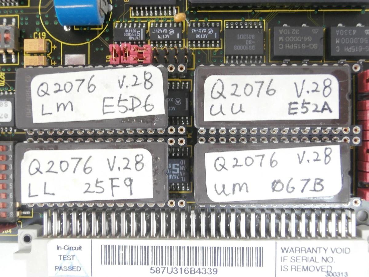 Used Force Computers 220009 CPU Processor PCB Card SYS68K/CPU-30BE8 Bio-Rad Q5 Spare
