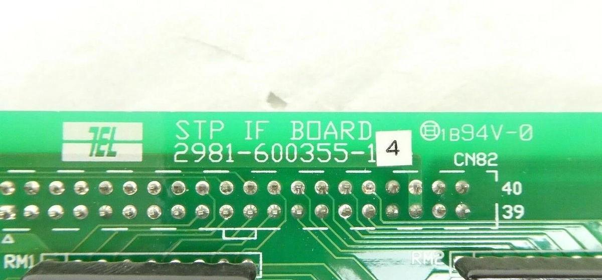 Used TEL Tokyo Electron 2981-600355-14 STP IF Board PCB 2908-600355-11 ACT12 Working