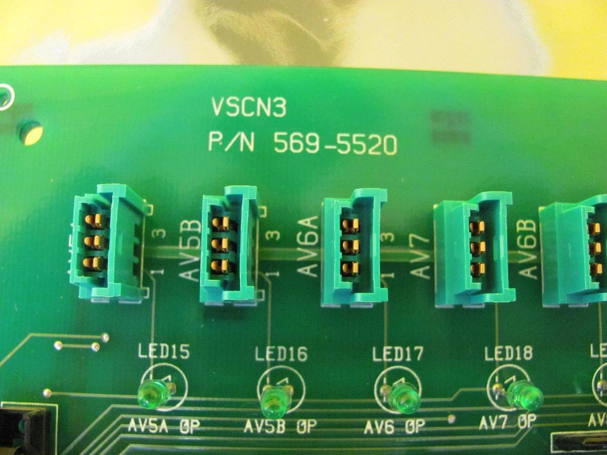Used Hitachi 569-5520 VSCN3 PCB Board S-9300 Scanning Electron Microscope Working