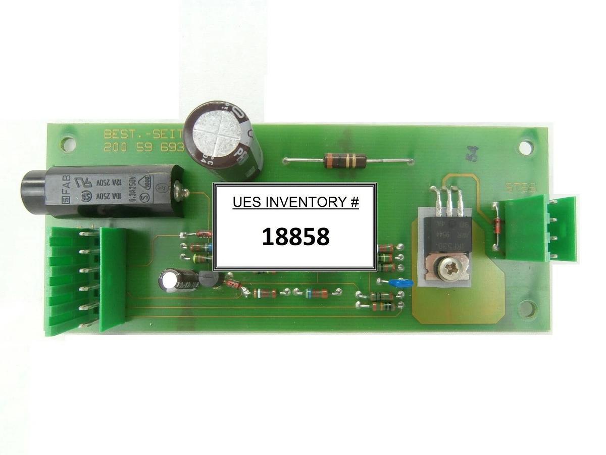 Used Leybold 200 59 693 Interface Board PCB LH-PCB 25.05.88 ULTRATEST UL 500 Working