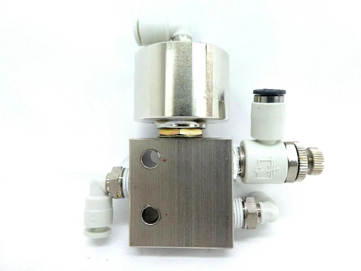 Used Koganei 31P Air-Piloted Valve TAC 34AL Operator TEL Lithius Lot of 22 Working
