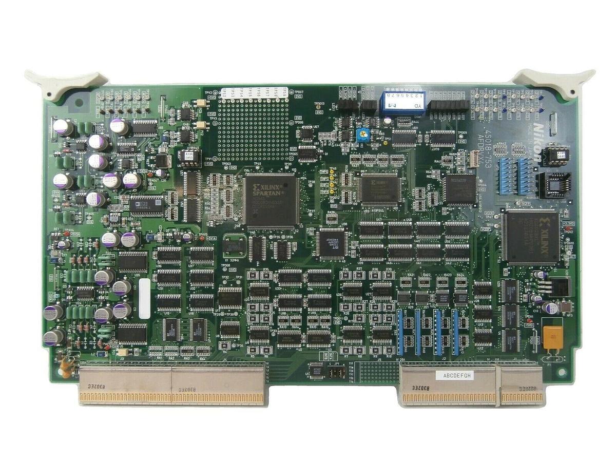 Used Nikon 4S018-753 Processor Control PCB Card AFDRVX4 NSR Series Working Surplus