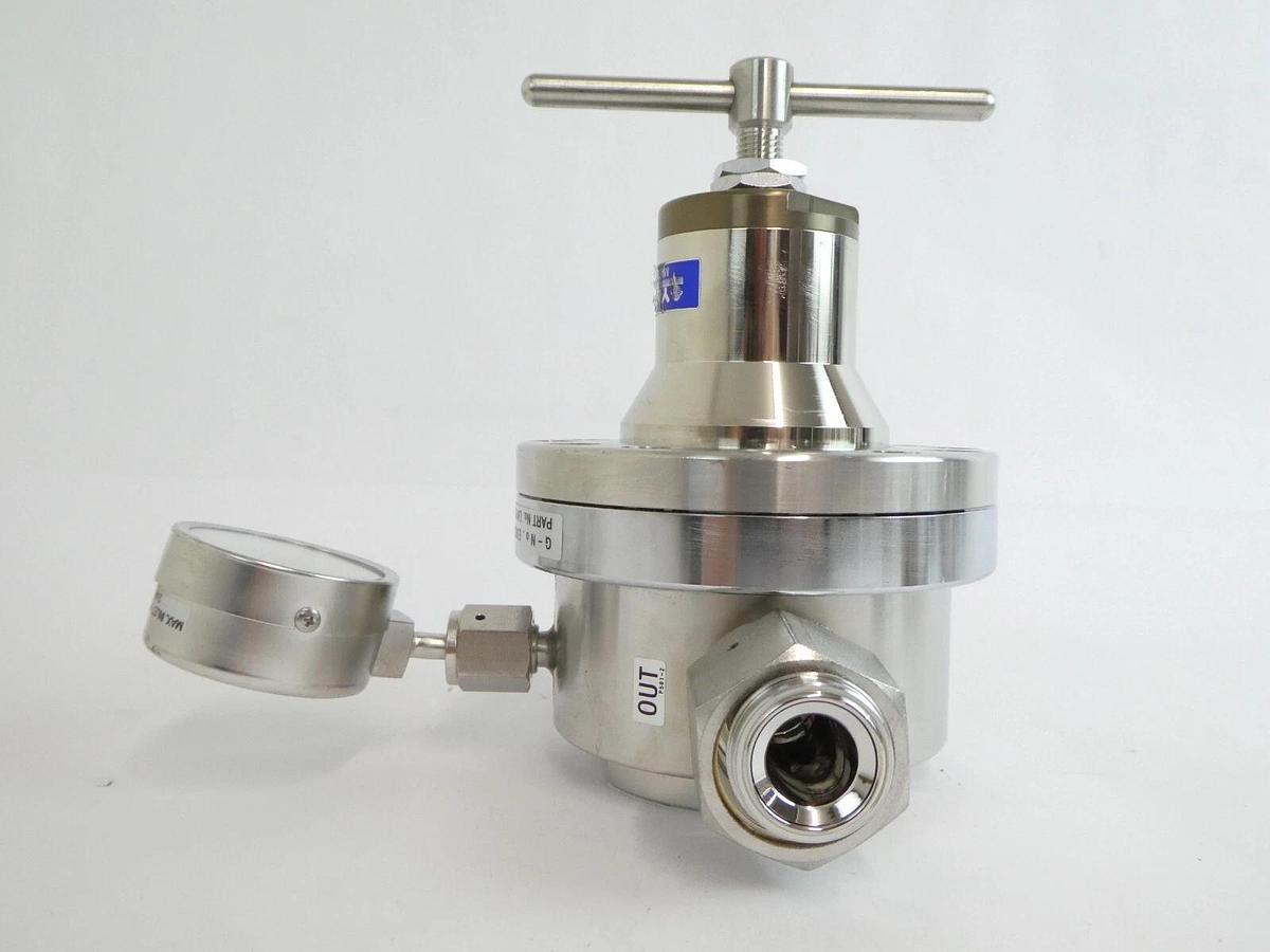 Used Yutaka LM1SSB-3W-022R-2AF2AF-QG Pressure Regulator LM1 Series Lot of 5 As-Is