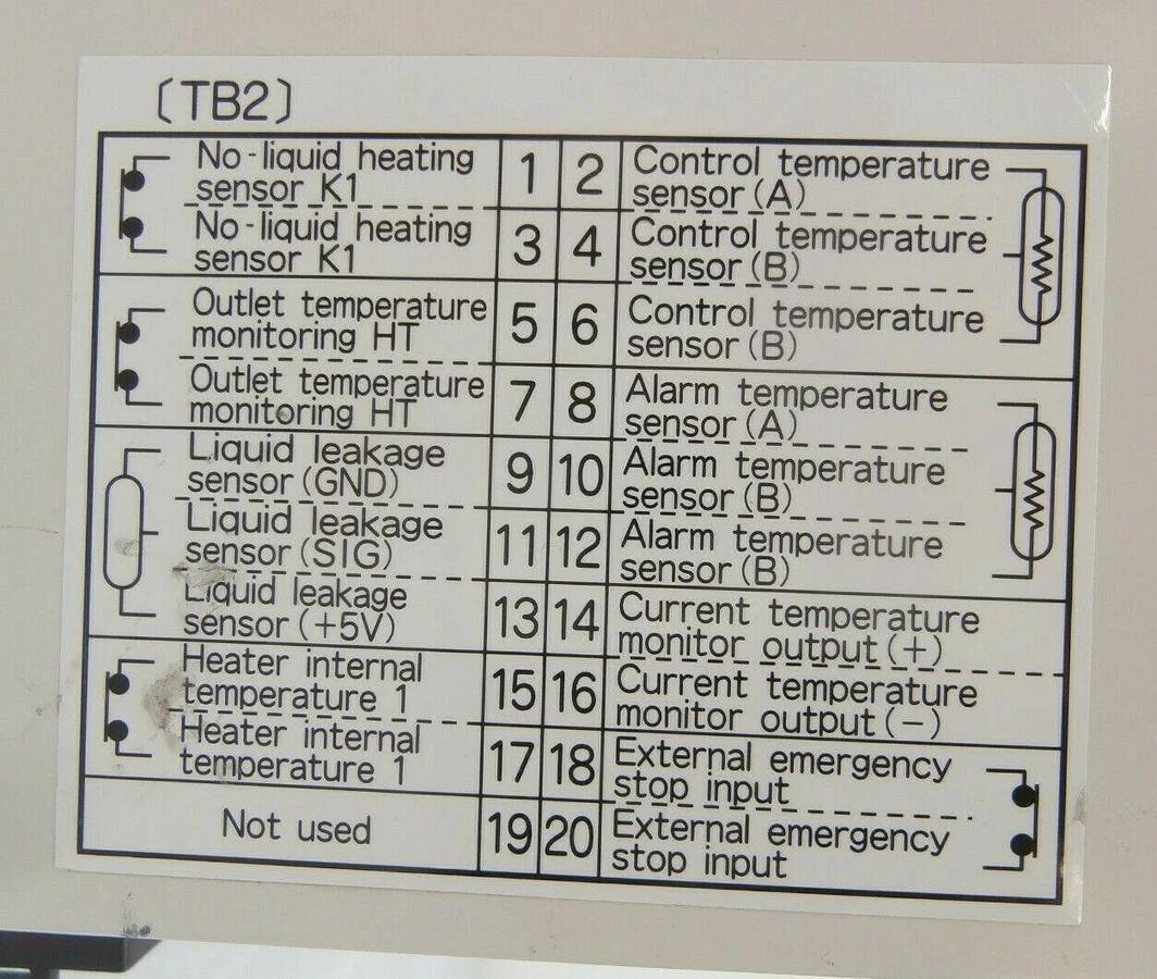 Used Komatsu Electronics 20000310 AIC-7 Temperature Controller AIC-7-6-T3 Working