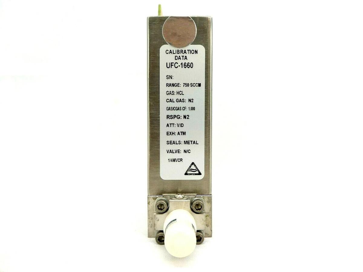 Refurbished UNIT Instruments UFC-1660 Mass Flow Controller MFC 750 SCCM HCl 1660 Refurbished