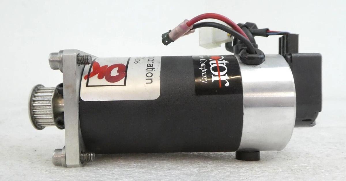 Used Magmotor Technologies 720102640 Automation Servo Motor 21630 HEDS-5500 Working