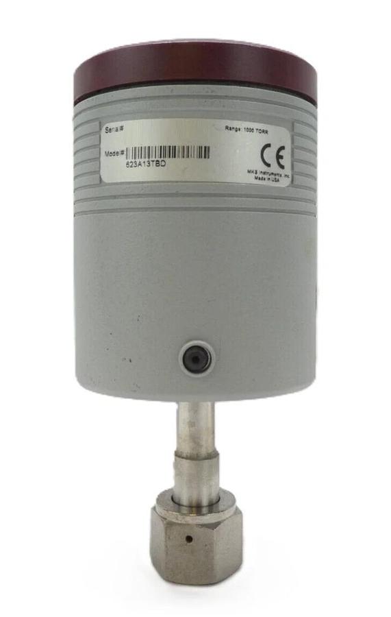 Used MKS Instruments 623A13TBD Baratron Pressure Transducer 1000 Torr Working Surplus