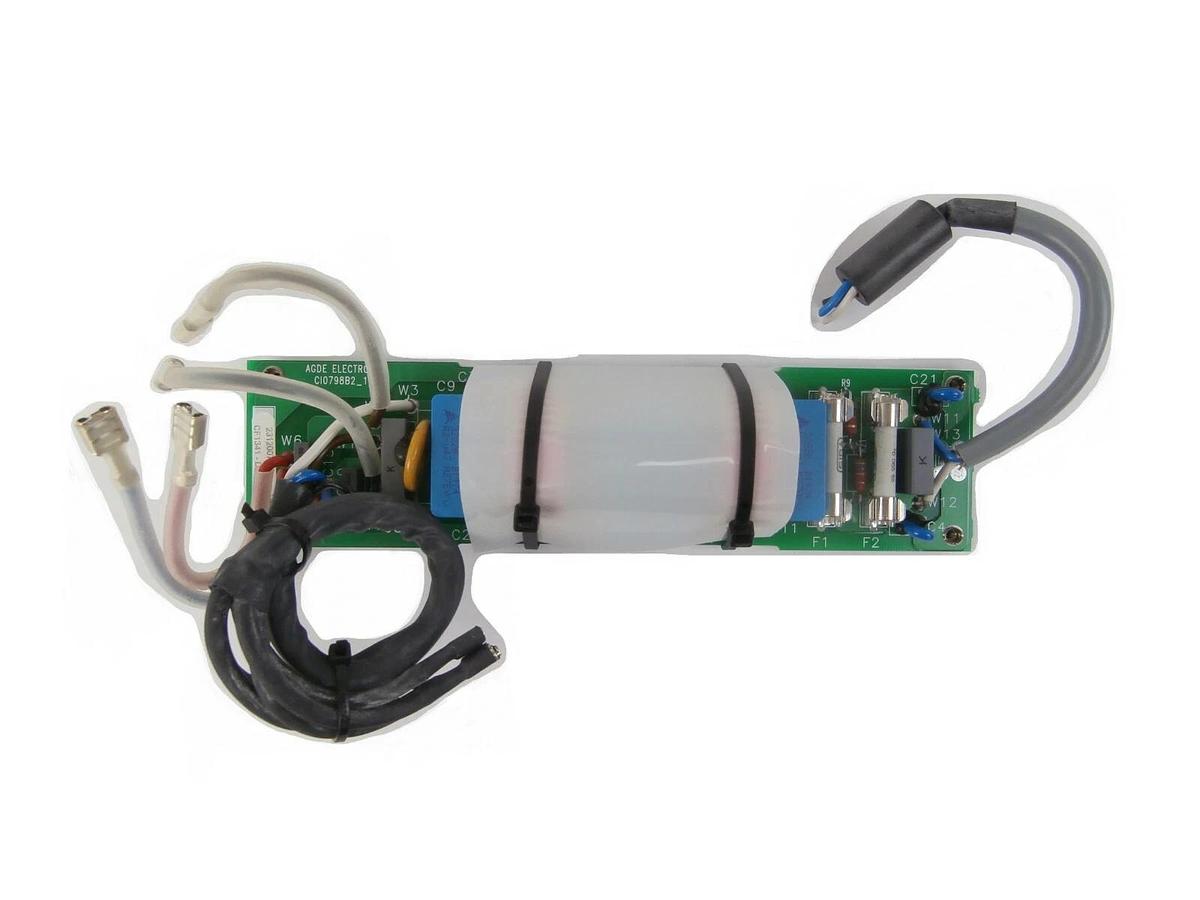 Used AGDE Electronic CF1341-D1 Turbo Power Supply PCB CI0798B2_1/4 Alcatel ACT 1300 M