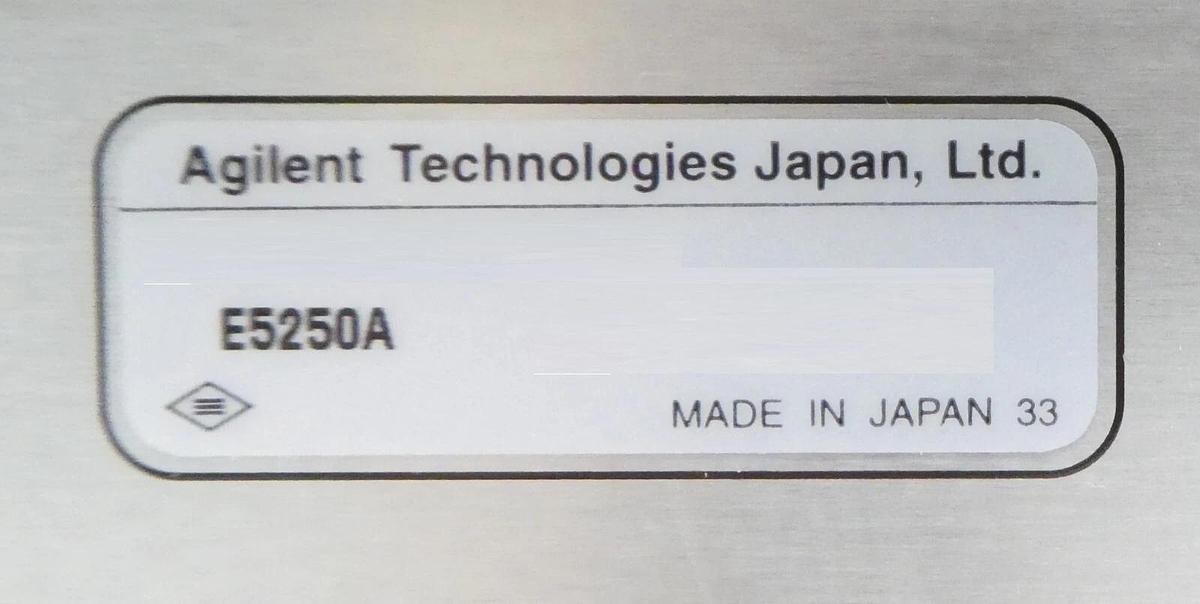 Used Agilent Technologies E5250A Low Leakage Switch Mainframe E5252A E5255A Surplus