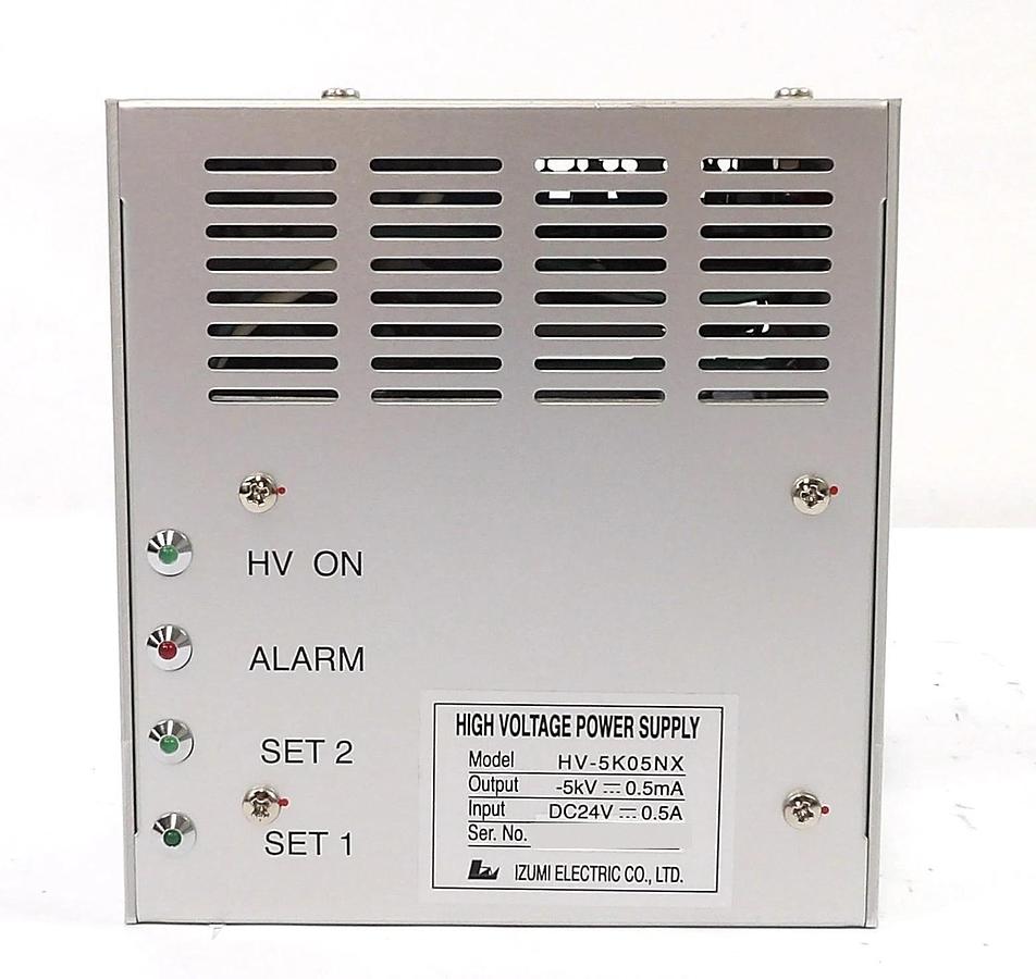 Used Izumi Electric HV-5K05NX High Voltage Power Supply New Surplus