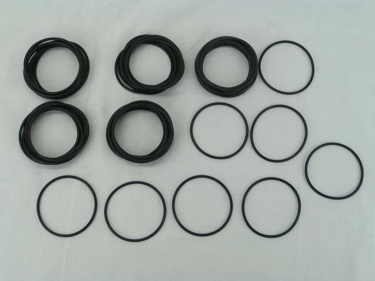 Used AMAT Applied Materials 3700-02408 Duro Black O-Ring Reseller Lot of 58 New