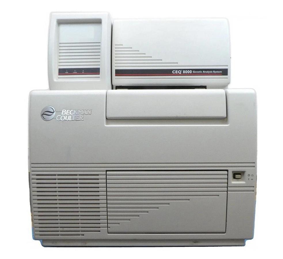 Used Beckman Coulter CEQ 8000 Genetic Analysis System 607401 Untested Surplus