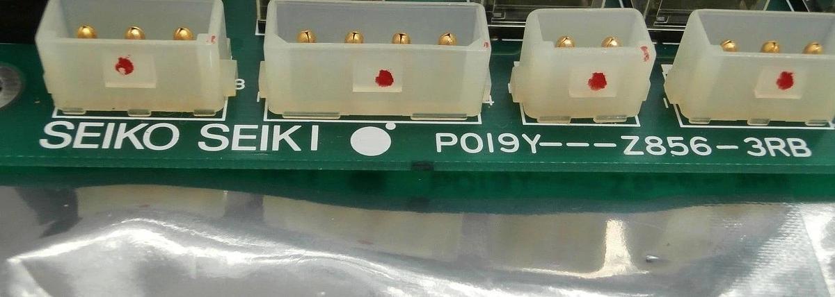 Used Seiko Seiki P019Y---Z856-3RB Relay Interface Board PCB SCU-H1000C Used Working