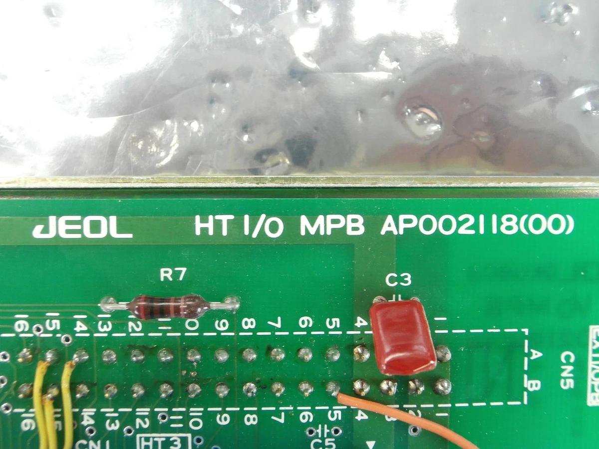 Used JEOL AP002118(00) Backplane Board PCB HT I/O MPB JSM-6400F SEM Used Working