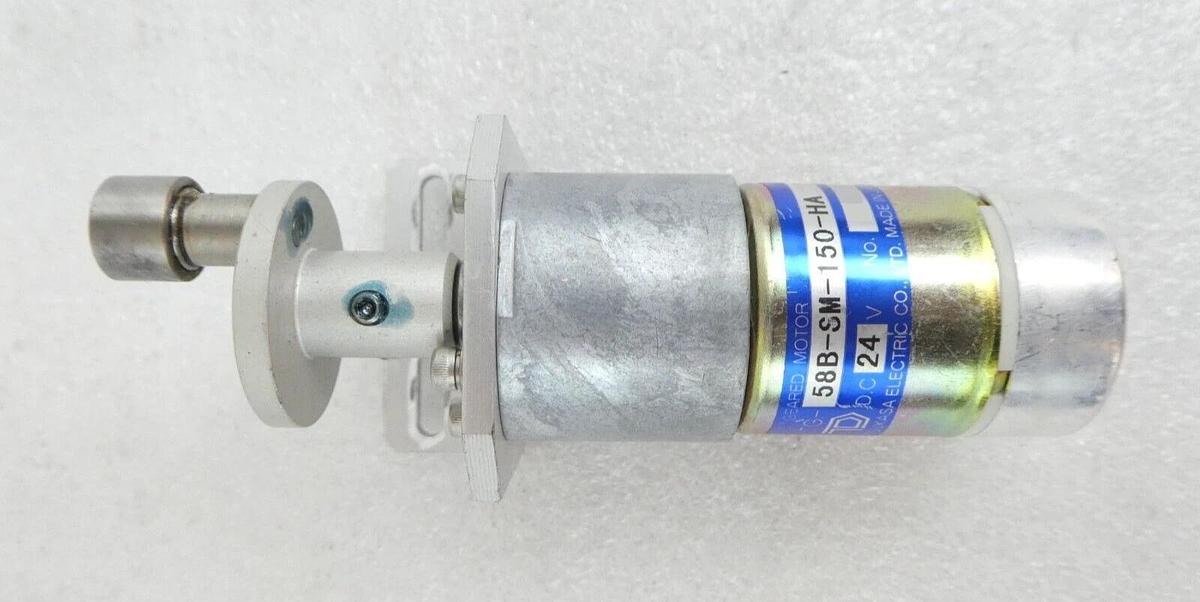Used Tsukasa Electric 58B-SM150-HA DC Geared Motor Reseller Lot of 3 Working Surplus